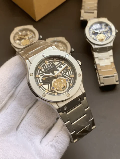 Hublot Skeleton Dail Men's Watch