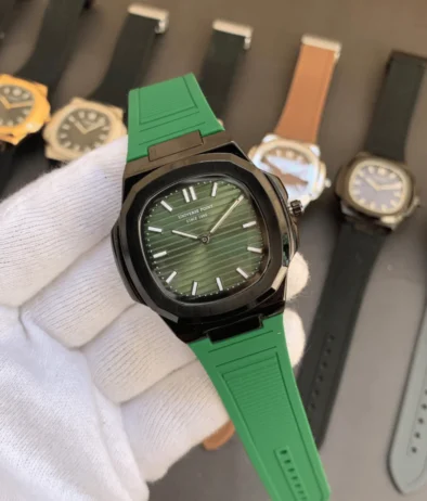 Universe point (112) Green ultra slim Men's watch-1