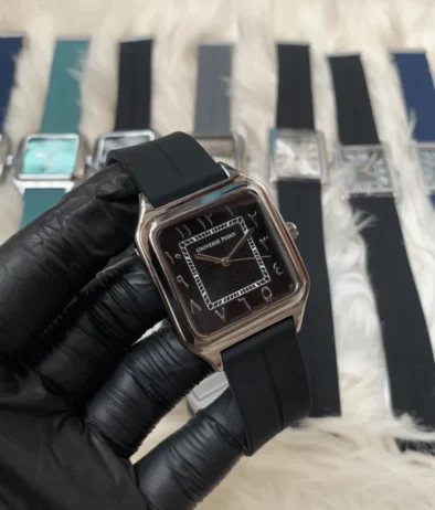 Universe Point Arabic Dail B/S/B Strap Watch