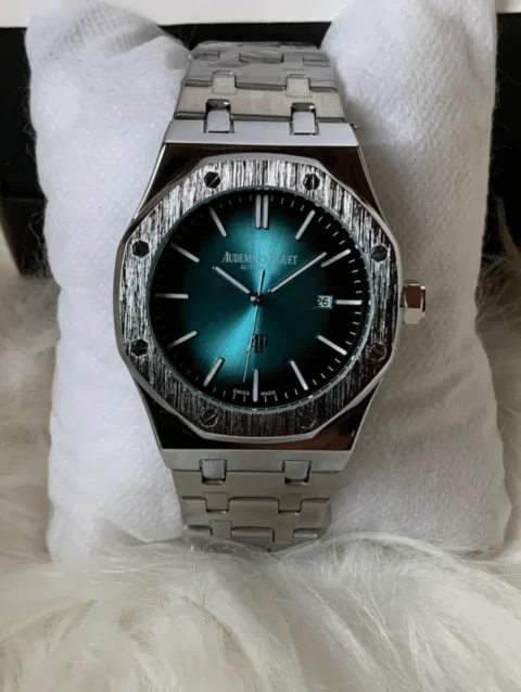 Audimrs Piguet Silver |Blue |Quartz