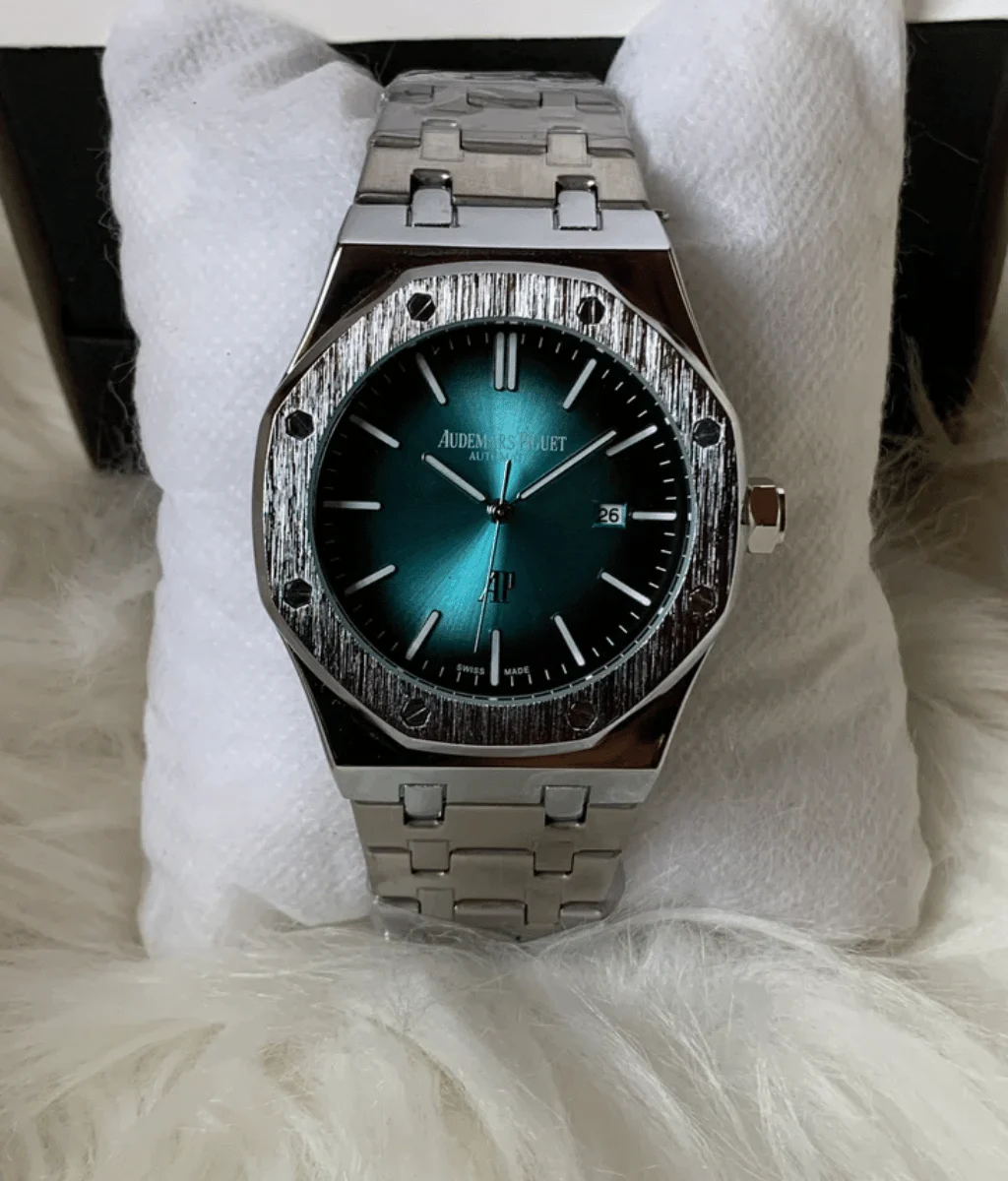 Audimrs Piguet Silver |Blue |Quartz