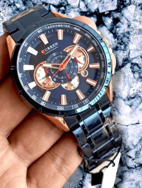 Curren chronograph men's watch-1