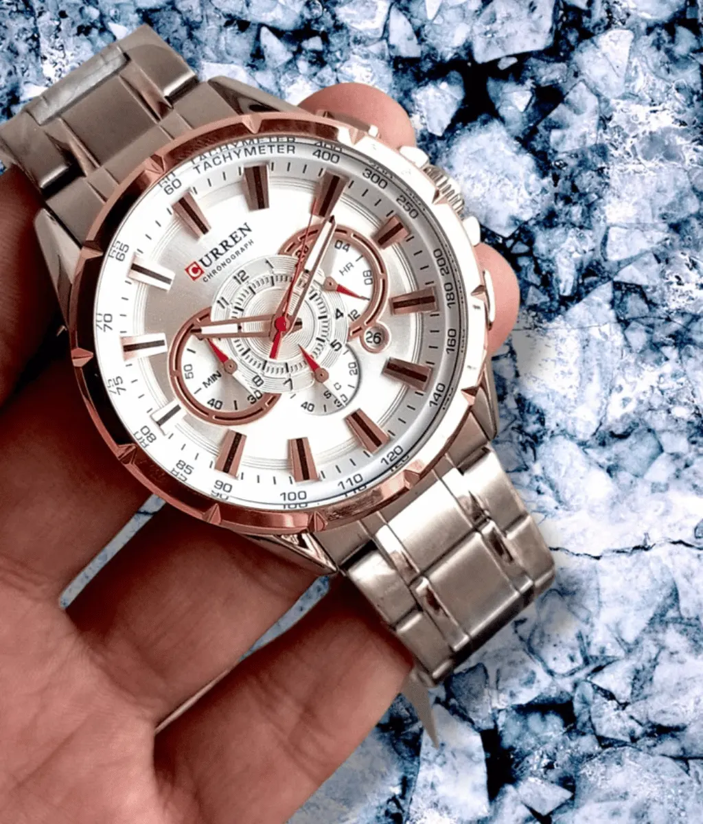 Curren chronograph men's watch-2