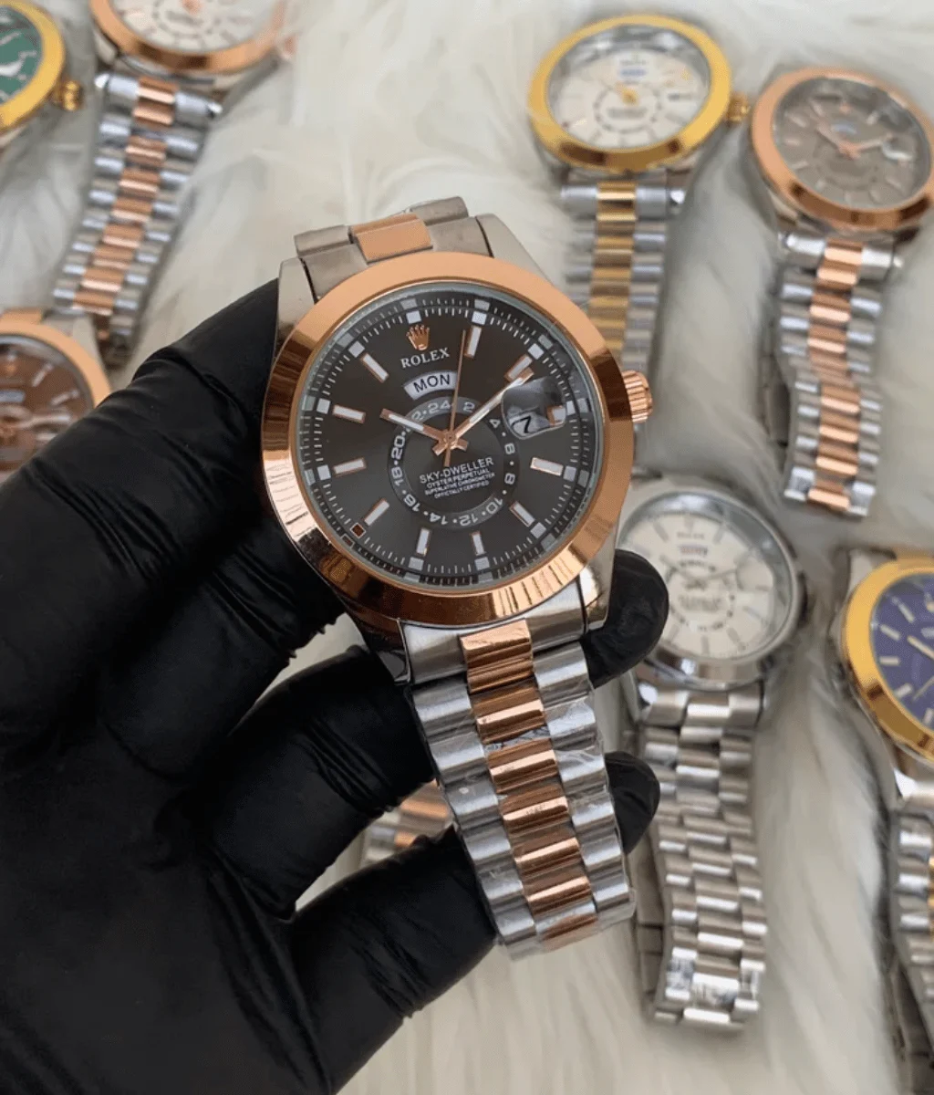 Sky Dweller Quartz Watch with Day & Date Display