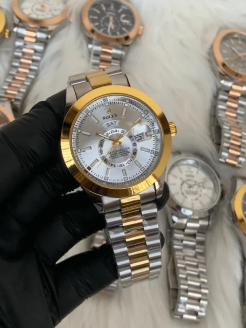 Sky Dweller Classic Quartz Watch with Day & Date